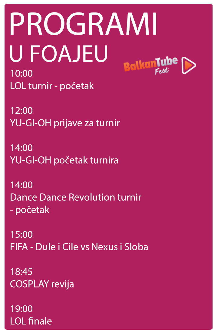 Programi u foajeu